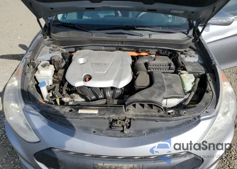 2015 Hyundai Sonata Hybrid z USA, uszkodzony, nr VIN KMHEC4A45FA124883